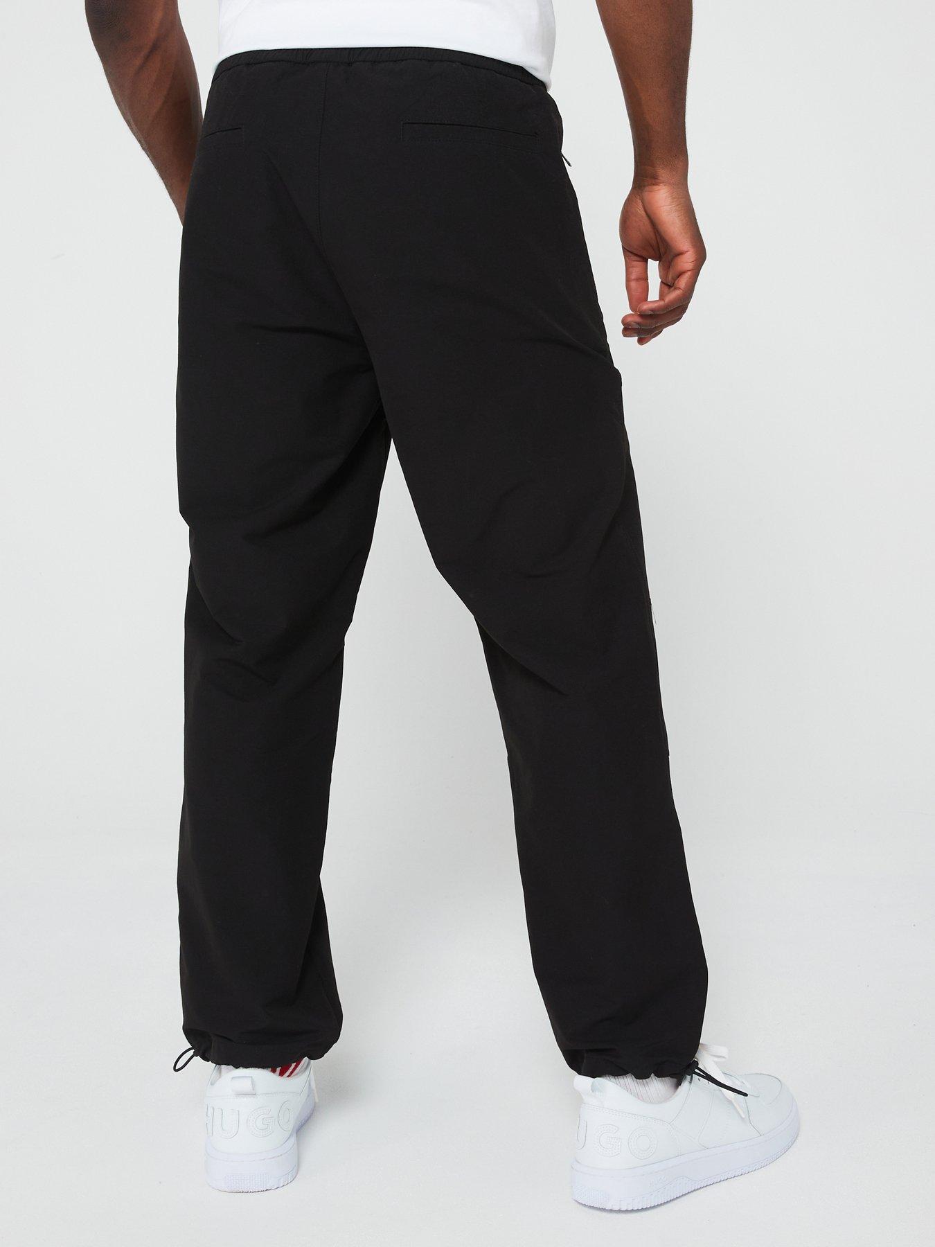 hugo-hugo-gendo242-stretch-nylon-casual-trousers-blackstillFront