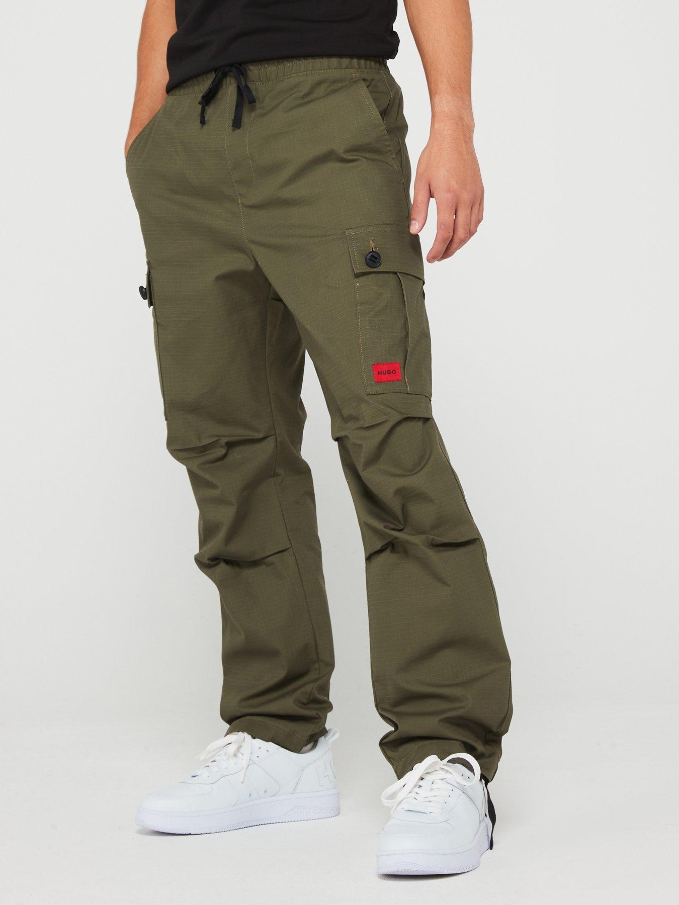 hugo-hugo-garlo233-regular-fot-drawstring-cargo-pants-dark-olive