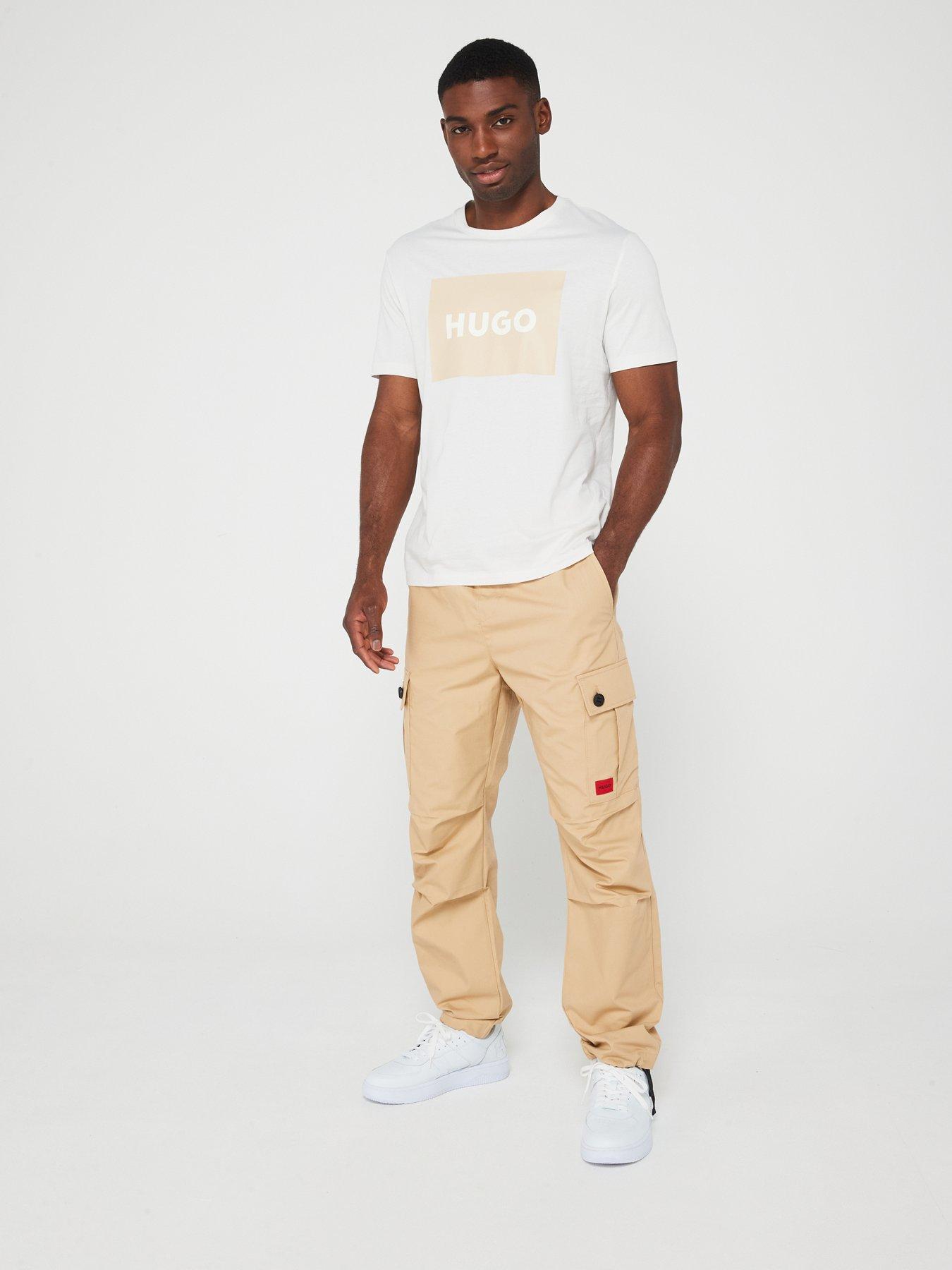 hugo-garlo233-regular-fit-drawstring-cargo-pants--beigeback