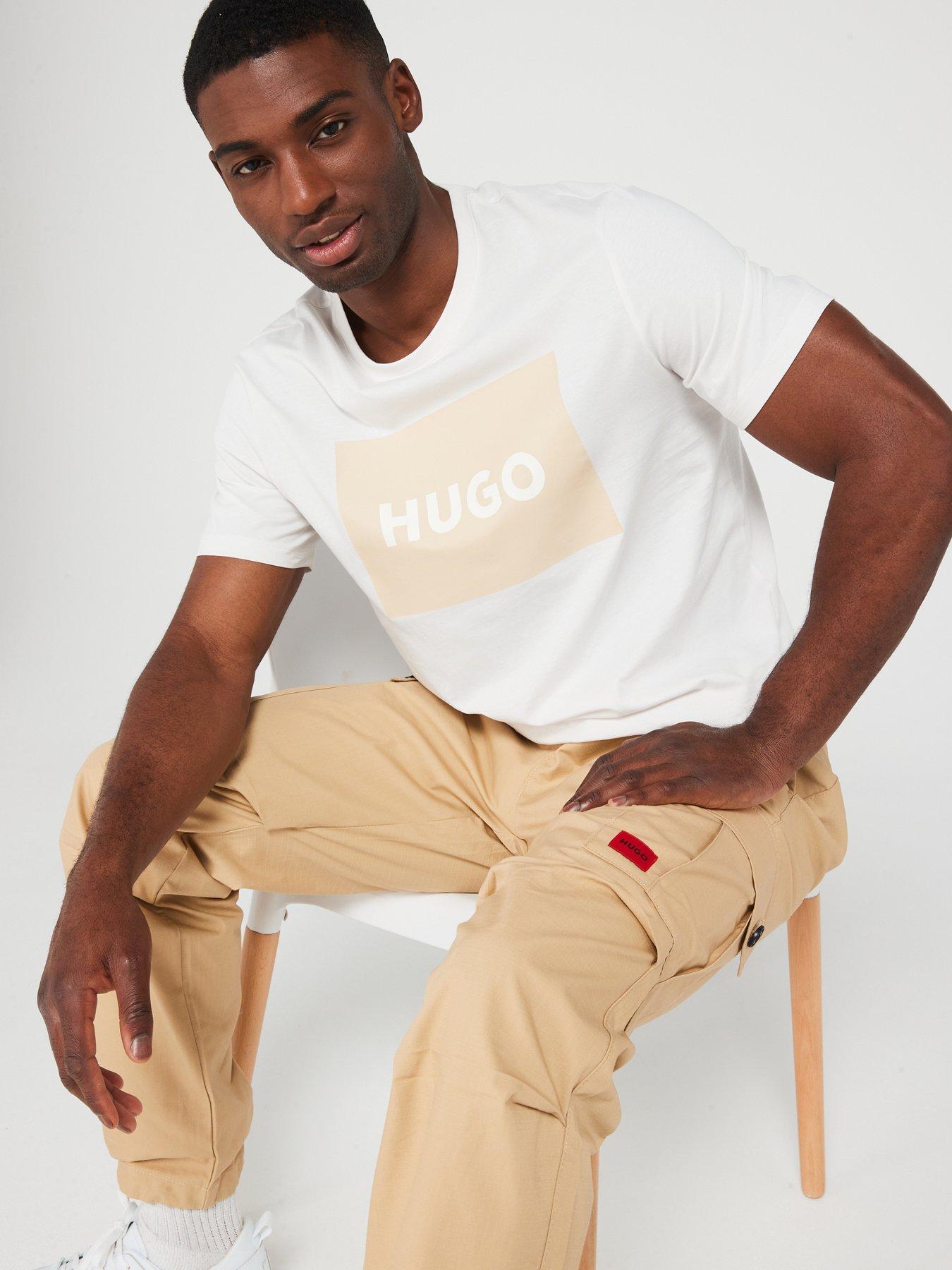 hugo-garlo233-regular-fit-drawstring-cargo-pants--beigeoutfit