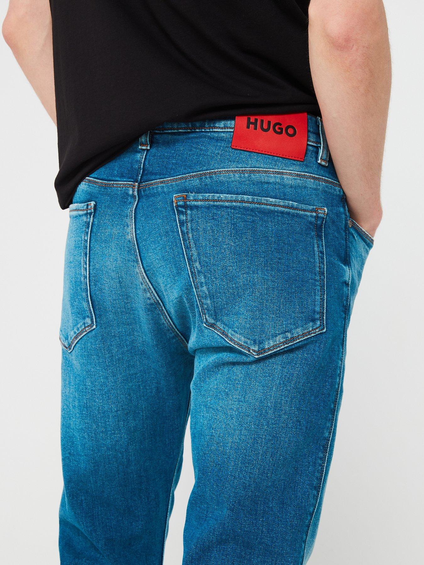 hugo-hugo-708-slim-fit-comfort-stretch-jeans-bright-blueoutfit