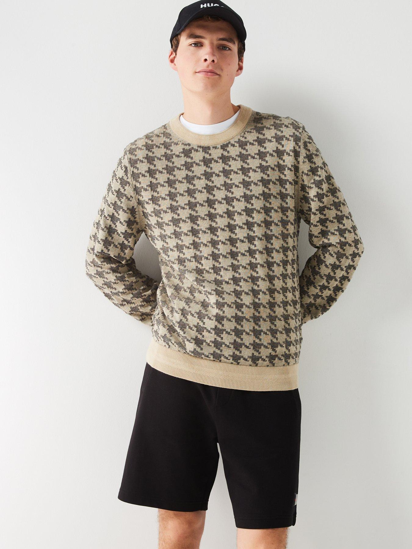 hugo-hugo-steeth-houndstooth-pattern-knitted-jumper-beigedetail