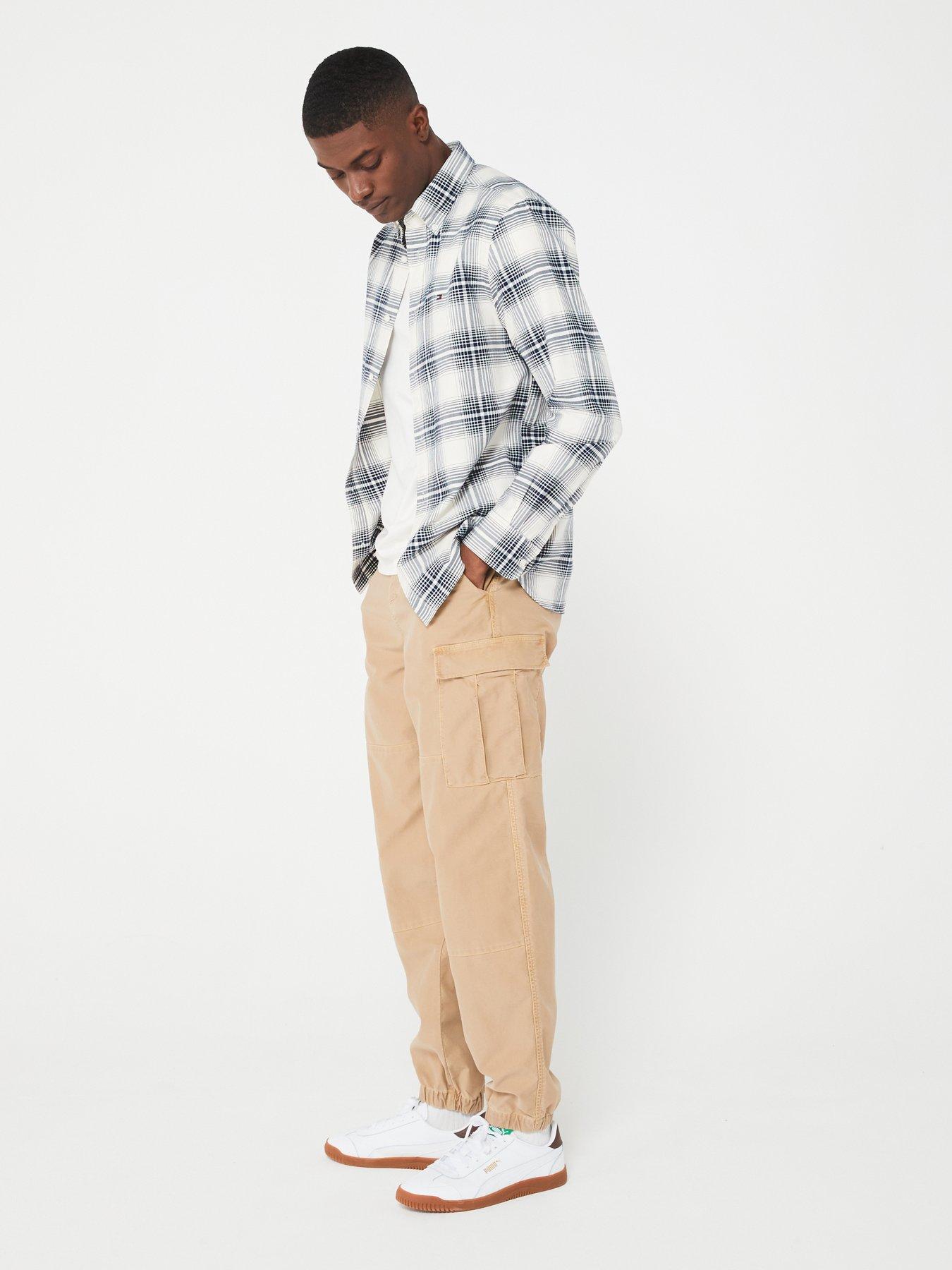 tommy-hilfiger-tommy-hilfiger-garment-dyed-gabardine-cargo-pants-light-beigeback