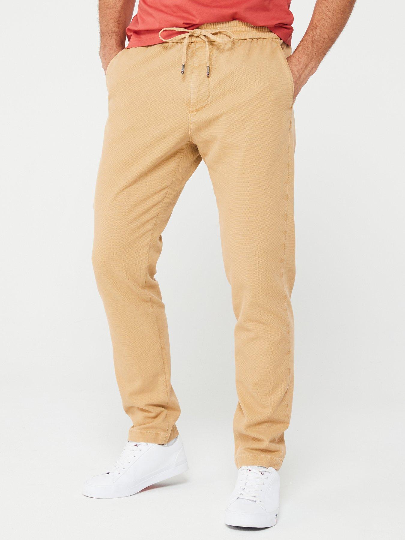 tommy-hilfiger-tommy-hilfiger-harlem-relaxed-taper-garment-dyed-drawstring-chinos-khaki