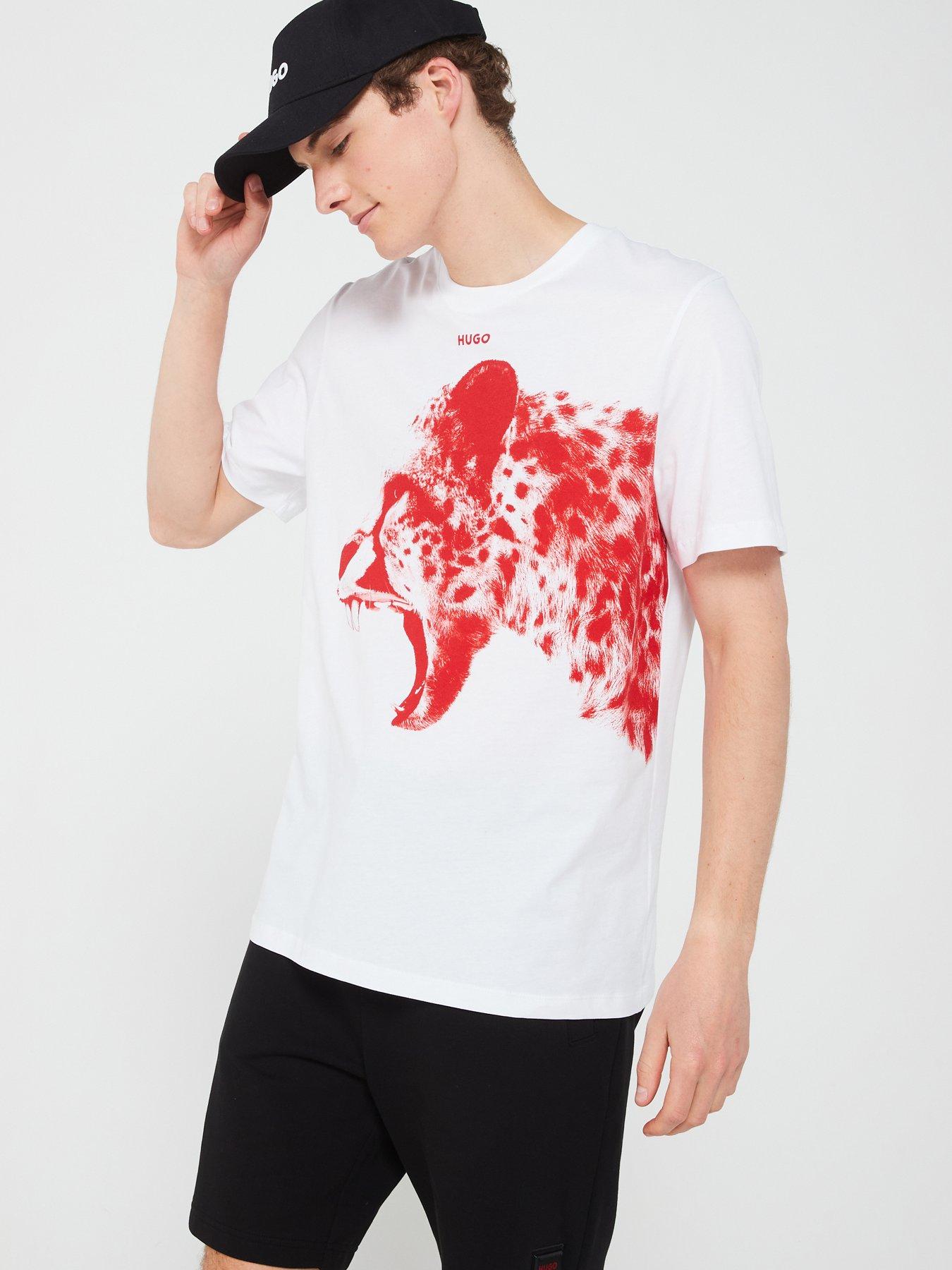 hugo-hugo-dikobra-regular-fit-large-cat-print-t-shirt-whitedetail