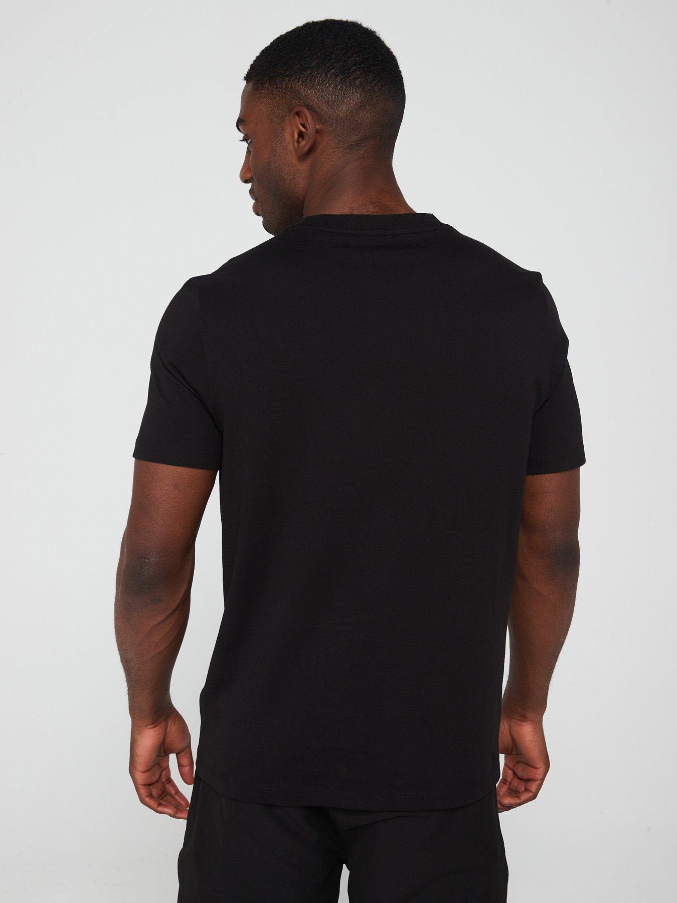 hugo-hugo-daqerio-regular-fit-hand-paint-logo-t-shirt-blackstillFront