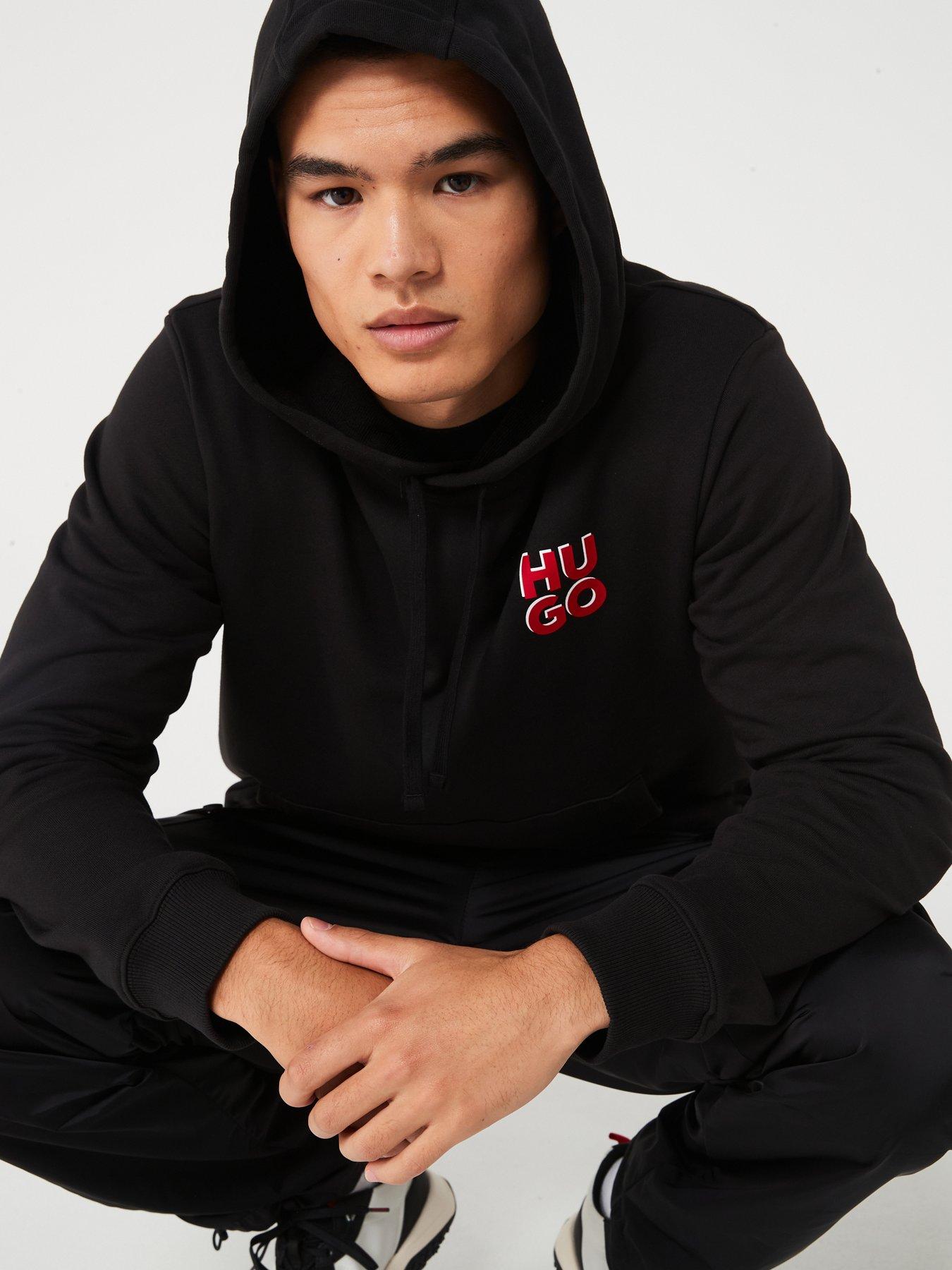 hugo-nbspdimonihood-regular-fit-stacked-logo-hoodie-blackoutfit