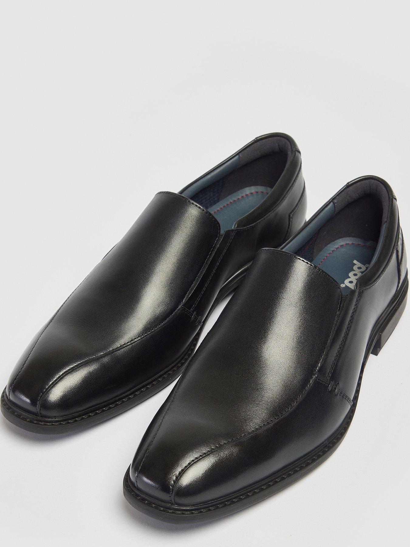 pod-pod-spear-casual-slip-on-shoes-blackstillFront