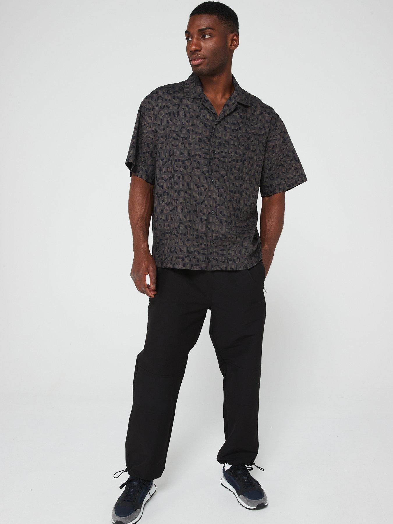 hugo-hugo-egeeno-oversized-monogram-print-short-sleeve-cuban-shirt-blackback