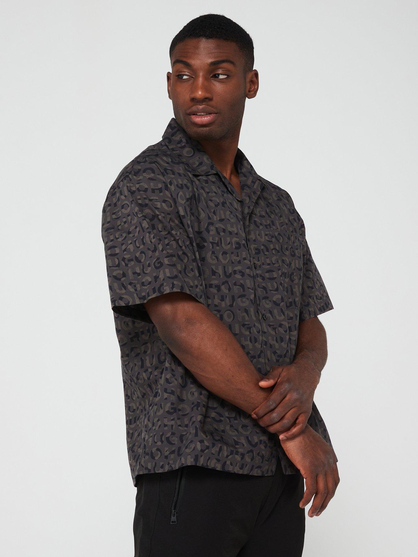 hugo-hugo-egeeno-oversized-monogram-print-short-sleeve-cuban-shirt-blackdetail