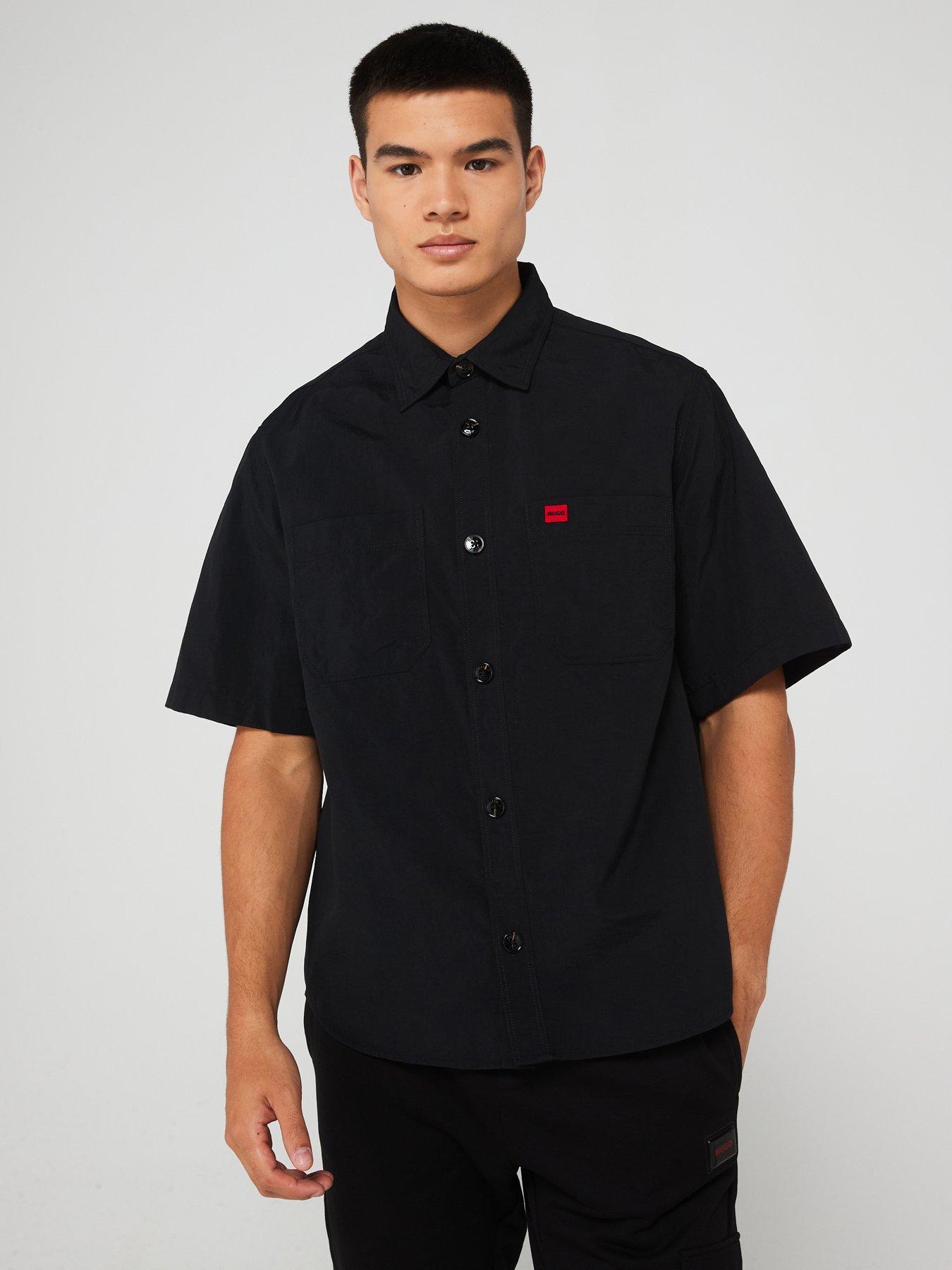 hugo-hugo-eratino-oversized-double-pocket-short-sleeve-shirt-black