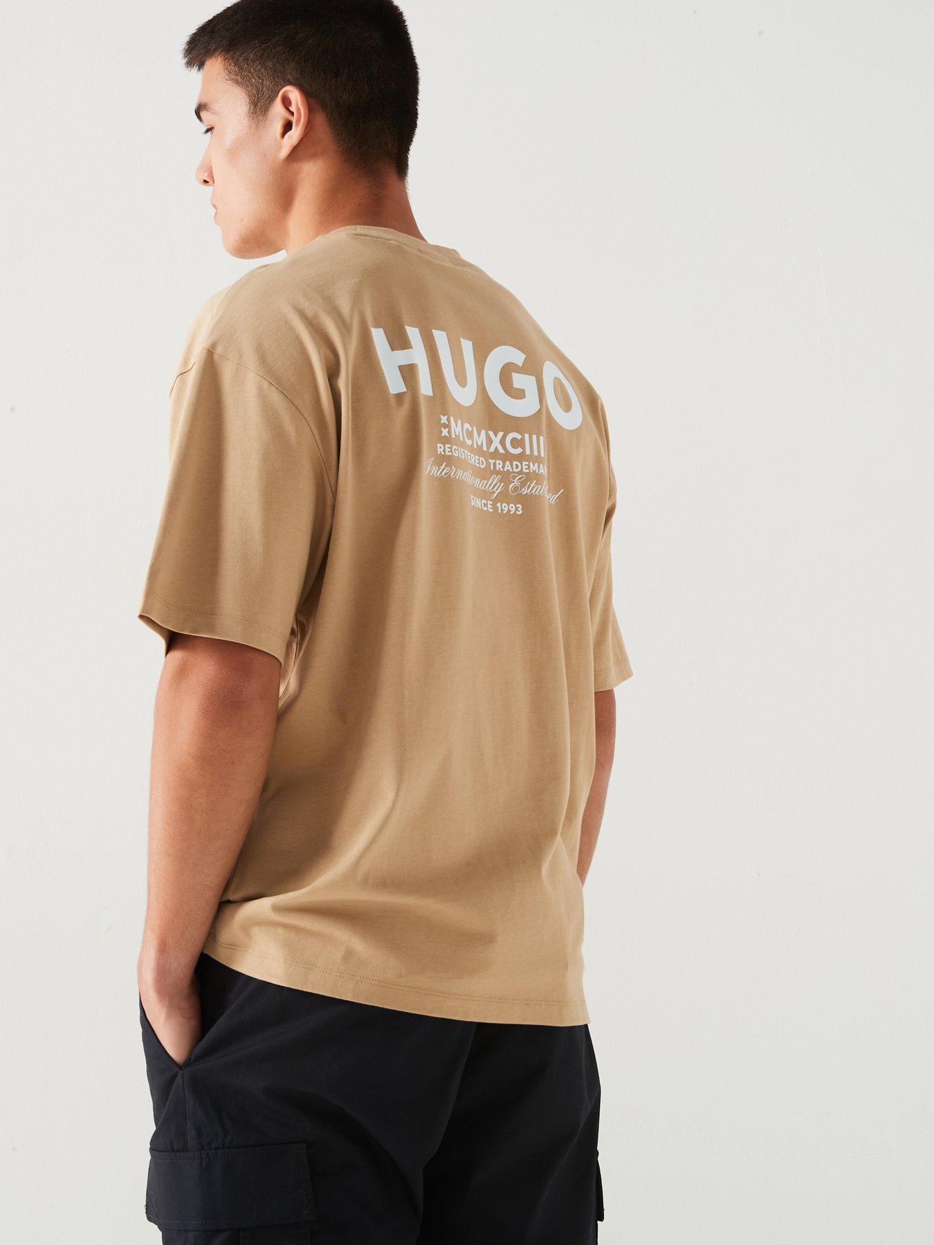 hugo-blue-nalono-oversized-international-logo-t-shirt-beigestillFront