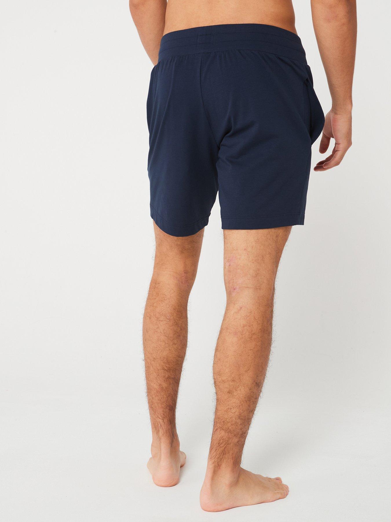 hugo-hugo-linked-lightweight-jersey-logo-loungewear-shorts-navystillFront