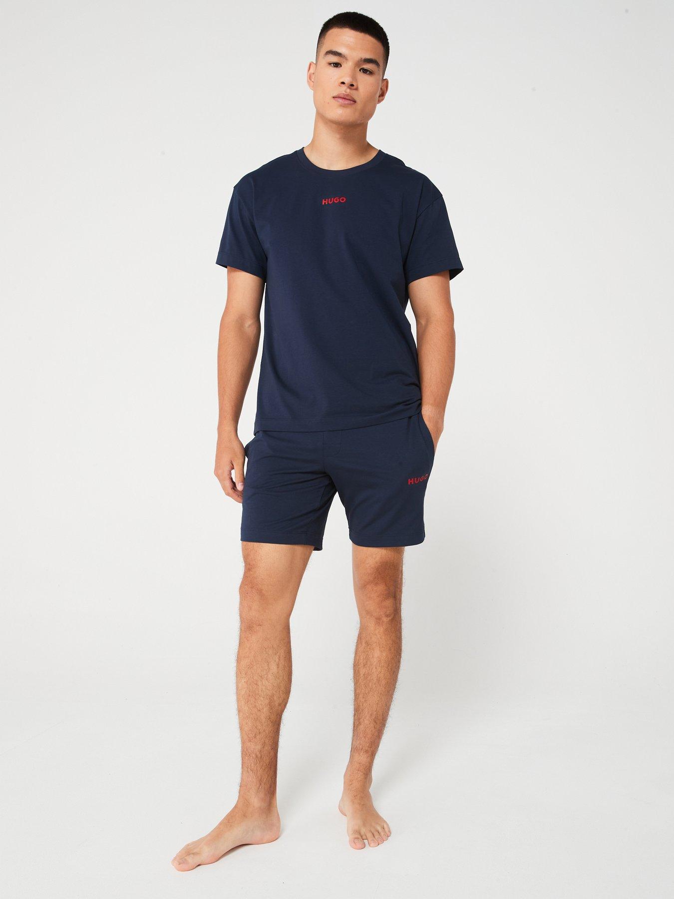 hugo-hugo-linked-lightweight-jersey-logo-loungewear-shorts-navyback