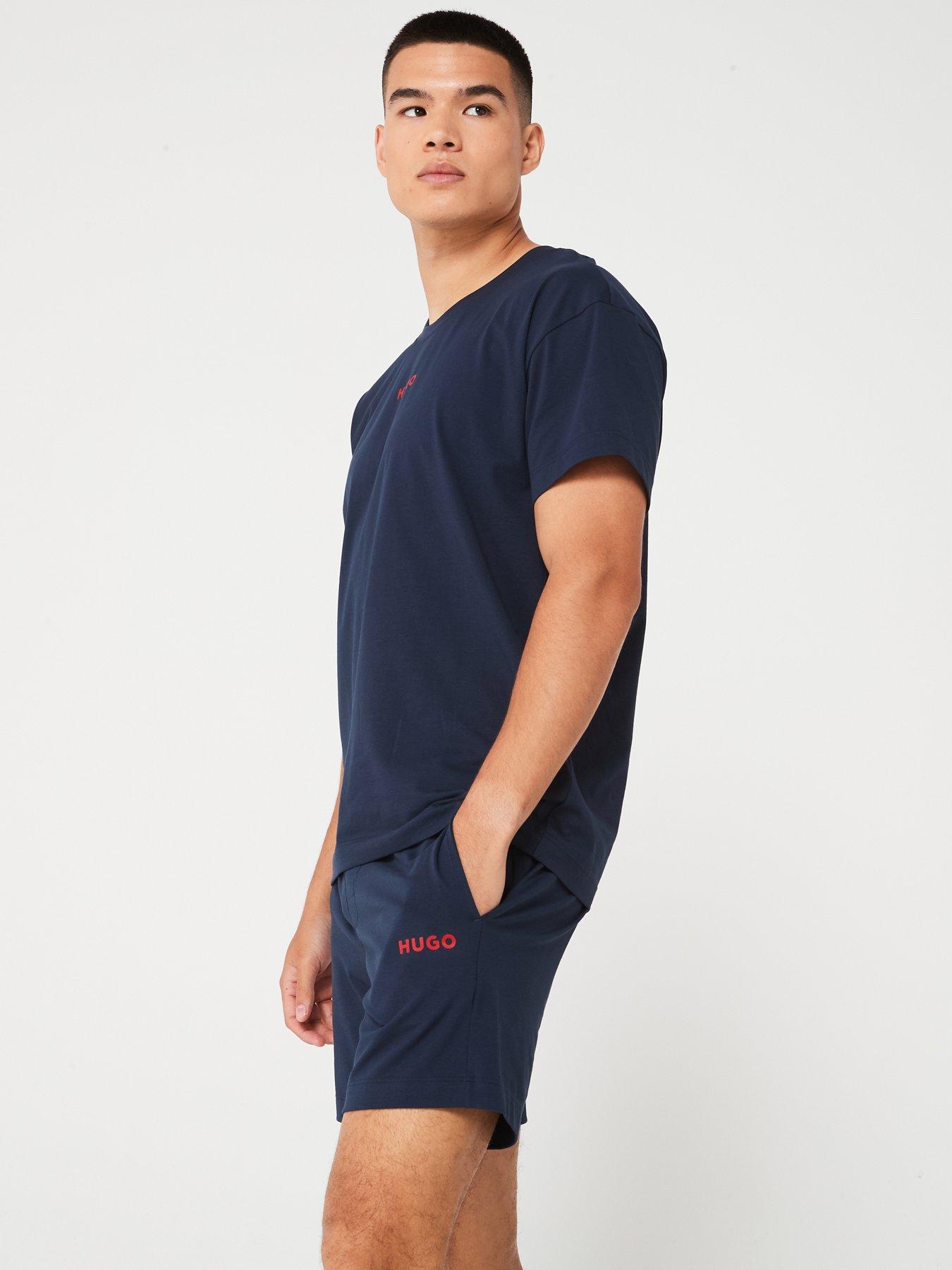 hugo-hugo-linked-lightweight-jersey-logo-loungewear-shorts-navyoutfit