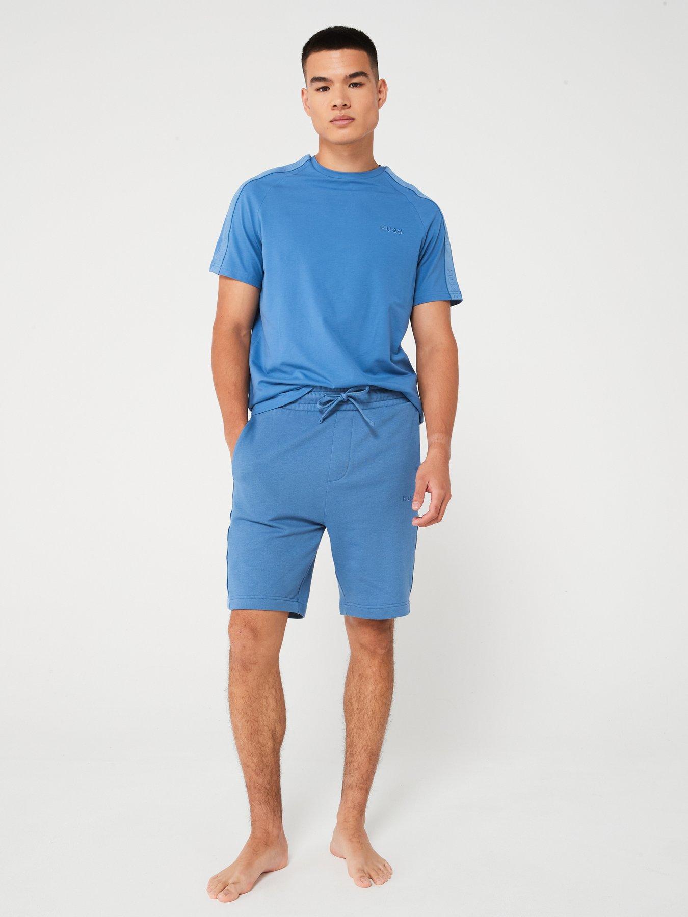 hugo-hugo-tonal-logo-loungewear-shorts-blueback