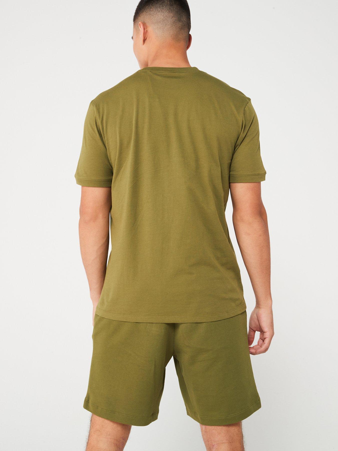 hugo-hugo-diragolino212-regular-fit-centre-patch-logo-t-shirt-khaki-greenstillFront