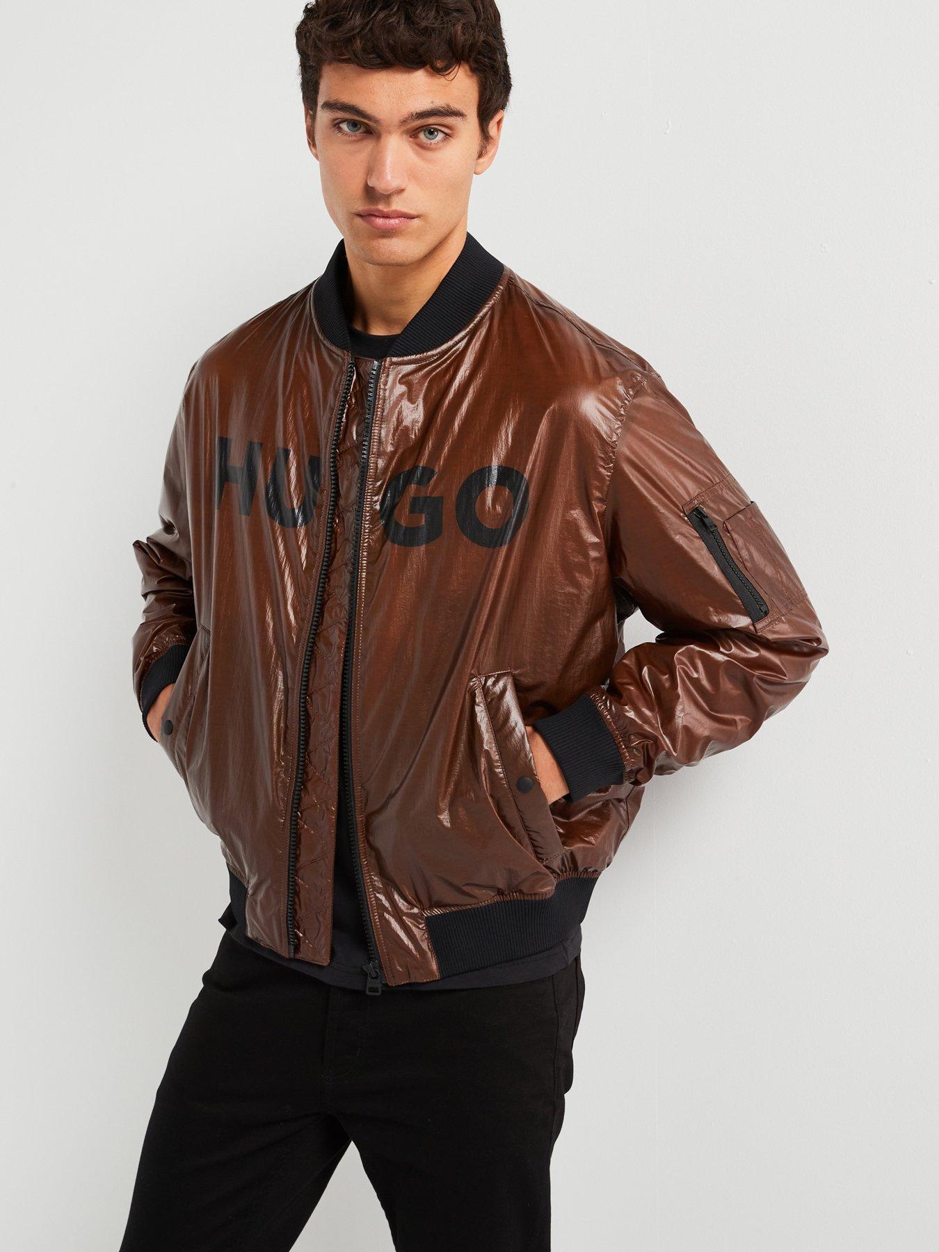 hugo-hugo-byler2431-heat-sensitive-colour-change-bomber-jacket-brownorange