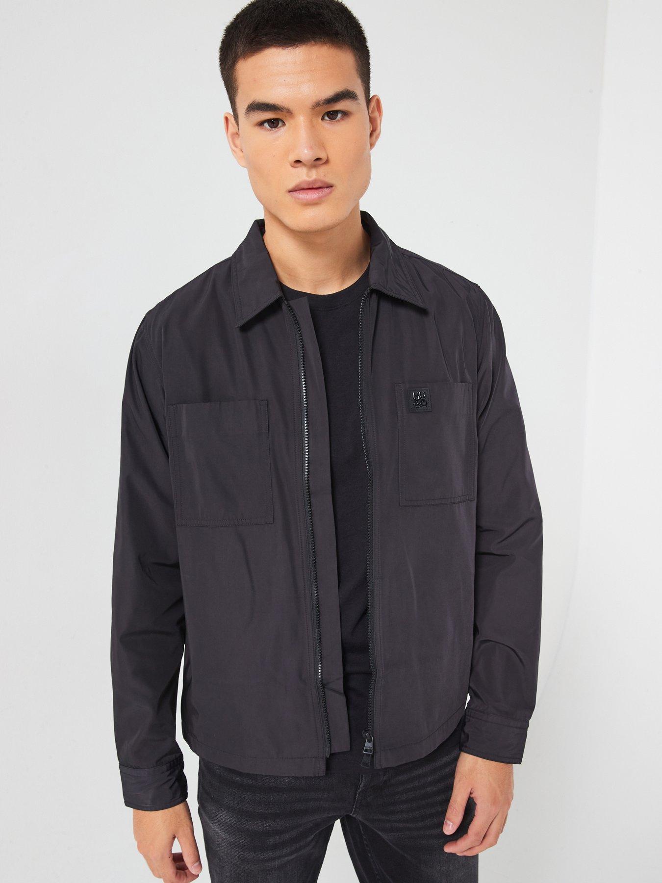 hugo-hugo-evalom-nikel-stacked-logo-zip-coach-jacket-black