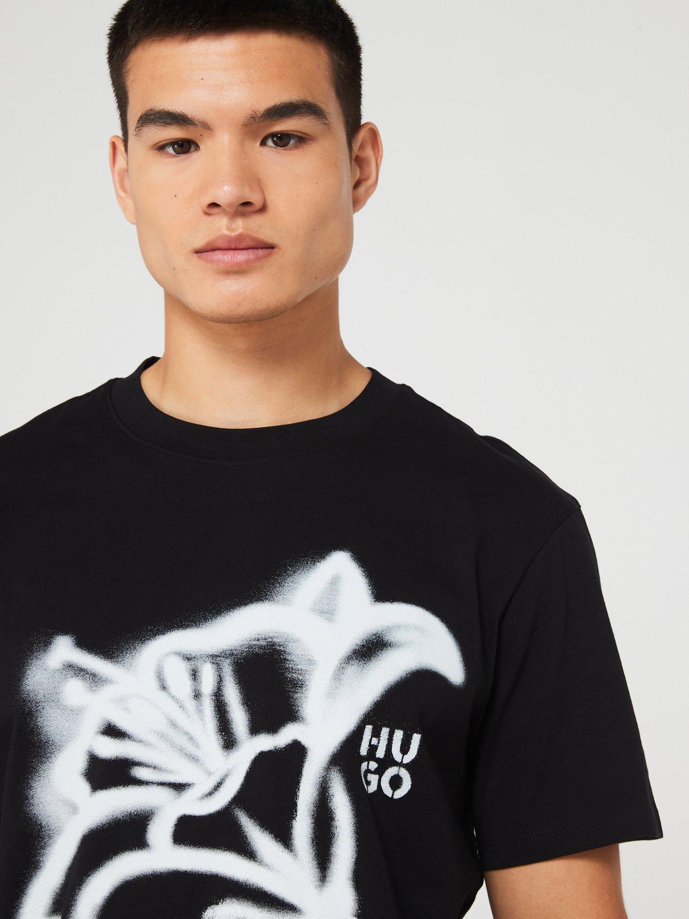 hugo-hugo-dablumo-regular-fit-floral-print-t-shirt-blackoutfit