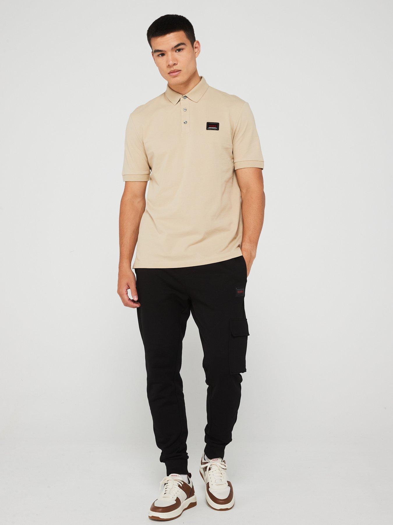 hugo-hugo-dereso-regular-fit-gel-logo-polo-shirt-beigeback