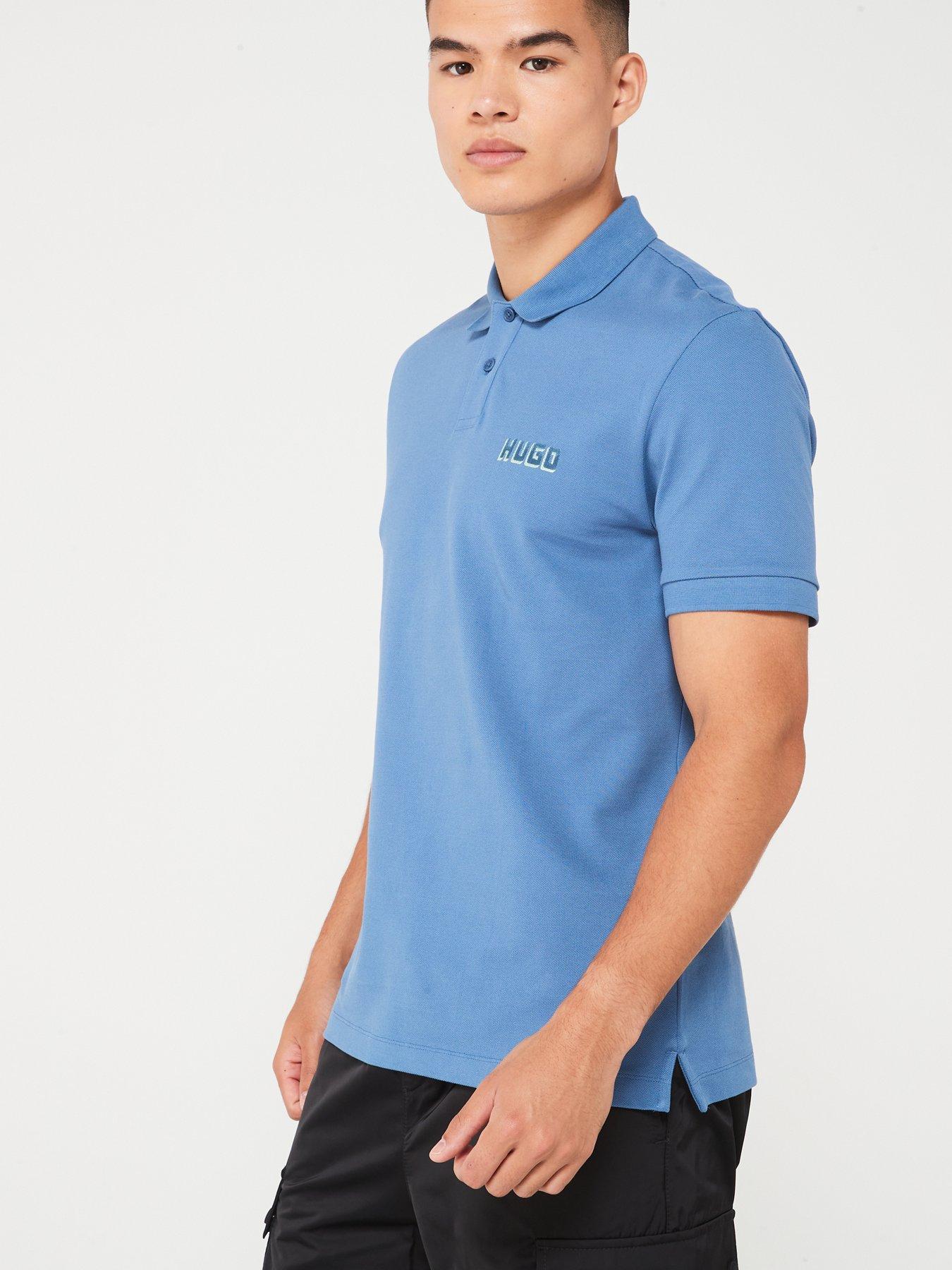 hugo-hugo-diqonos-regular-fit-hand-paint-logo-polo-shirt-mid-bluedetail