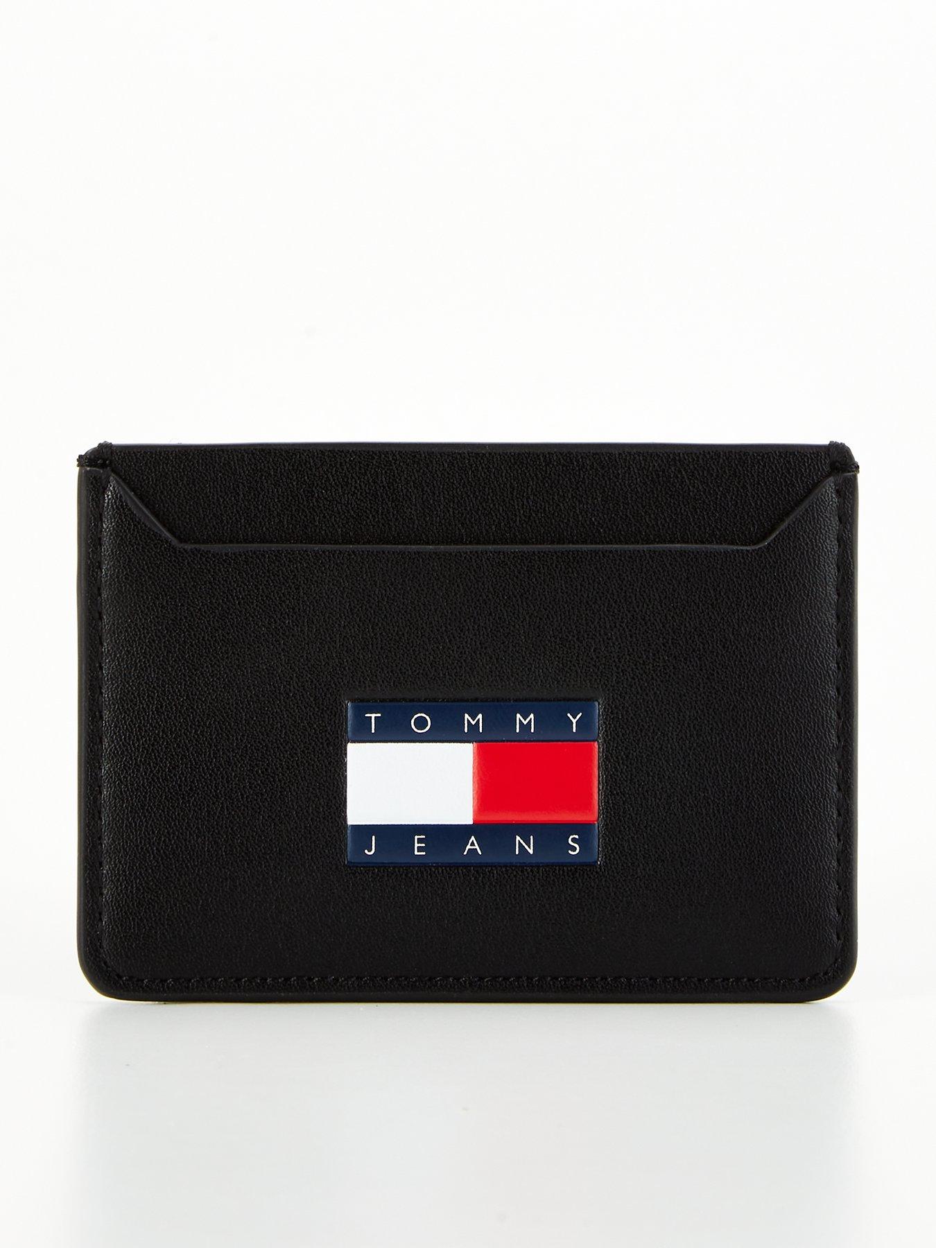 tommy-jeans-tommy-jeans-archive-leather-flag-card-holder-black