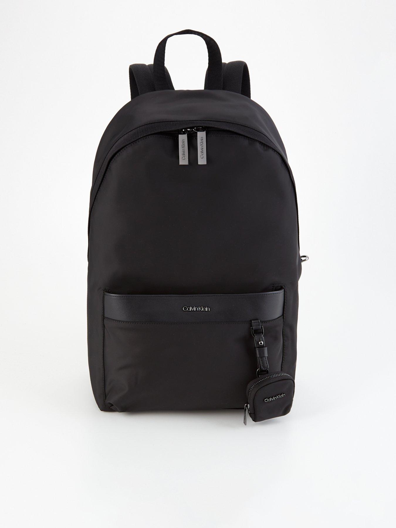 Calvin Klein Essential Folding Nylon Backpack Black Very Ireland