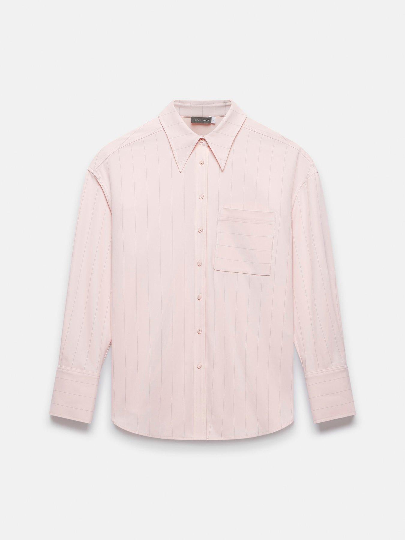 mint-velvet-pink-pinstripe-oversized-shirtdetail