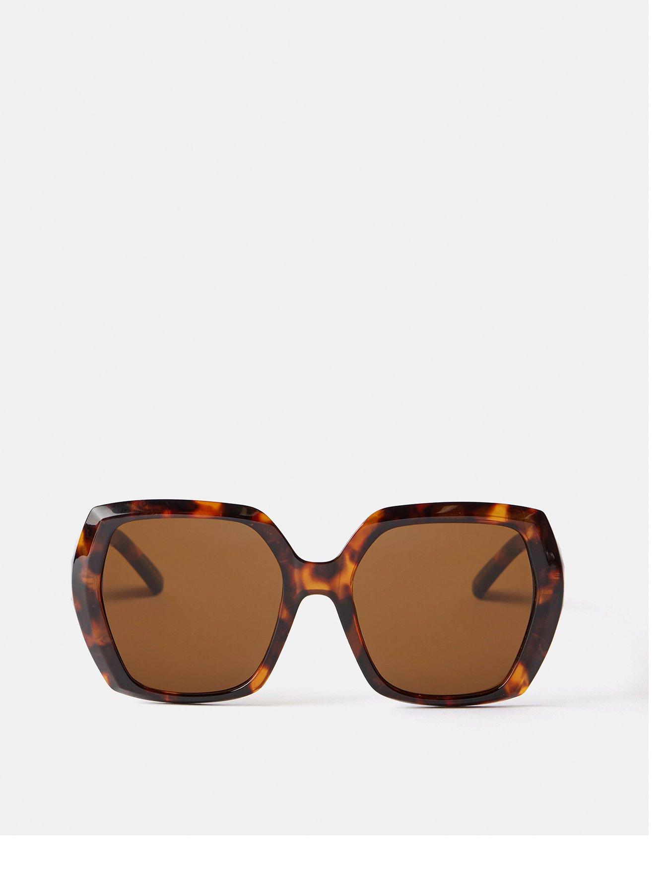 mint-velvet-brown-oversized-sunglassesfront