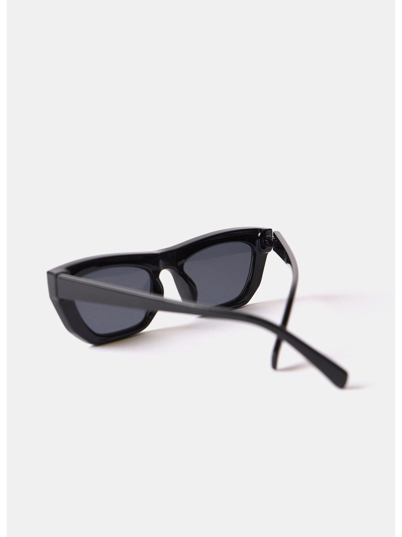 mint-velvet-black-rectangular-sunglassesback