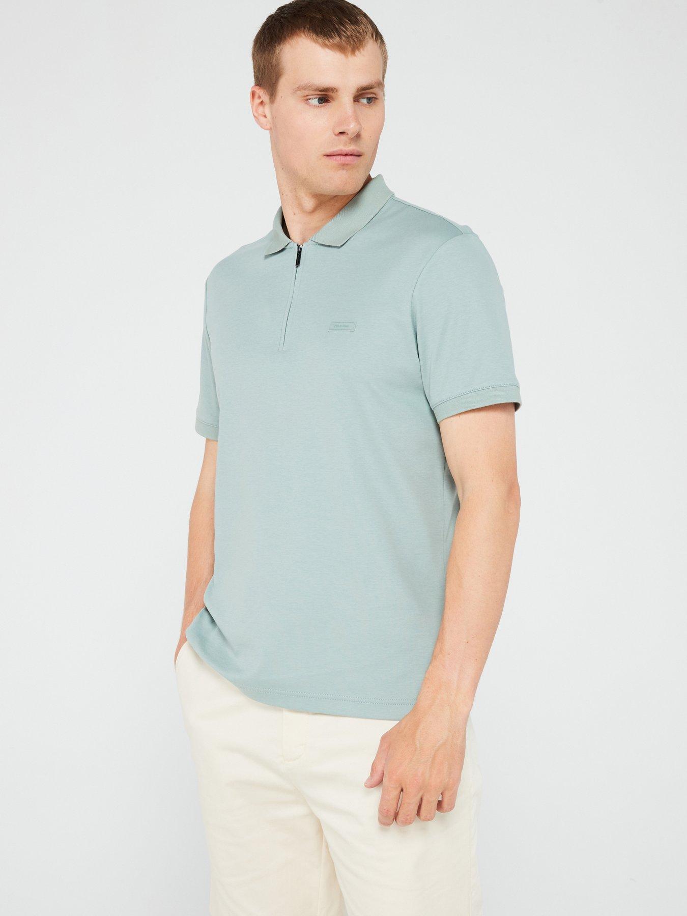 calvin-klein-calvin-klein-smooth-cotton-welt-zip-polo-shirt-light-grey