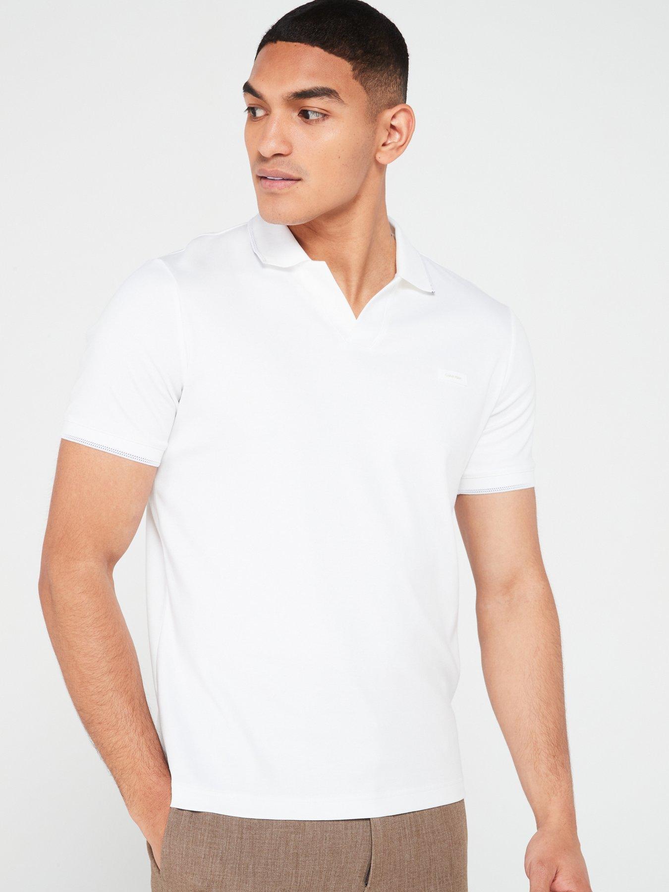 calvin-klein-calvin-klein-smooth-cotton-open-placket-polo-shirt-white