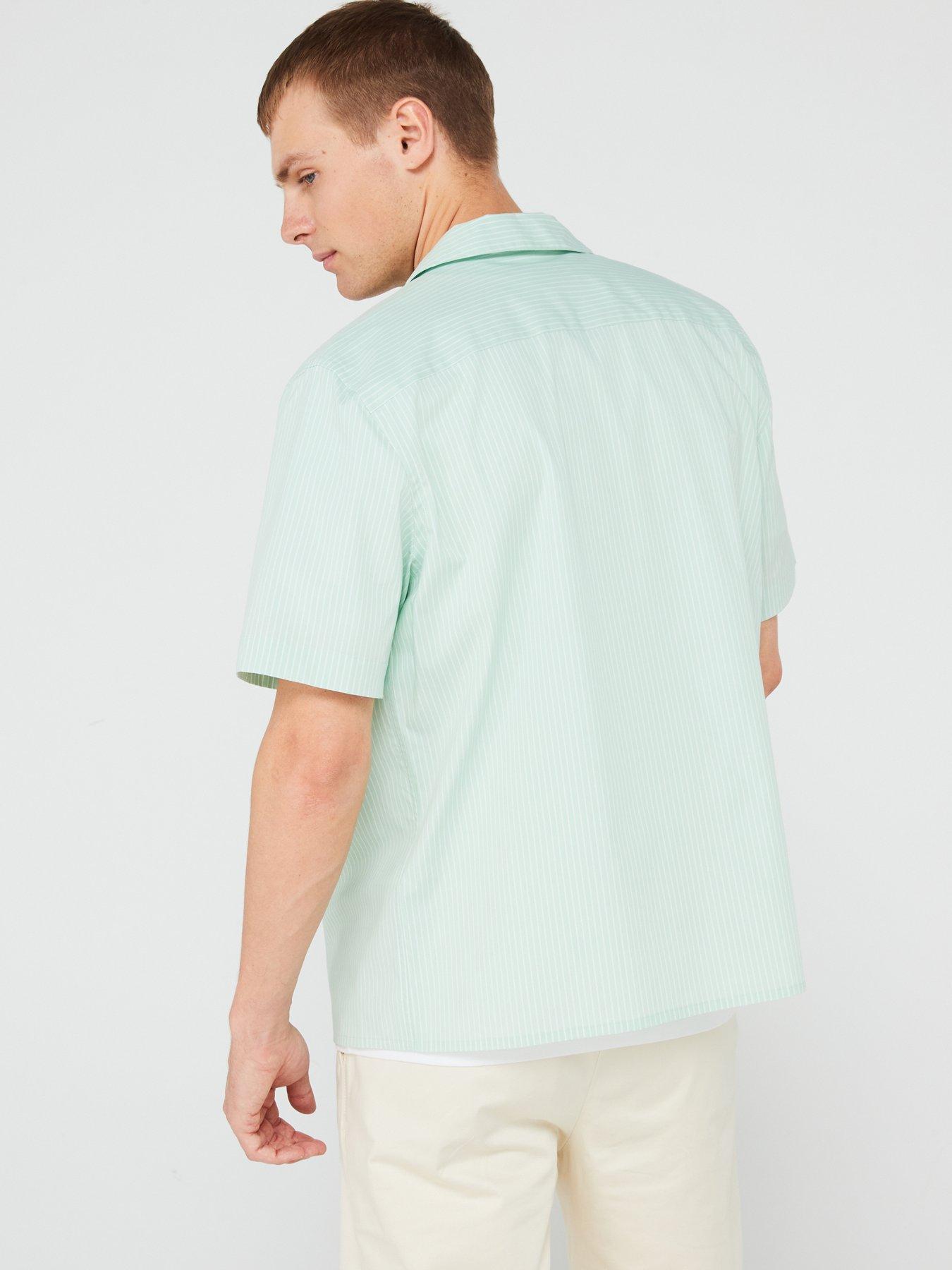 calvin-klein-calvin-klein-short-sleeve-cuban-poplin-shirt-light-greenstillFront