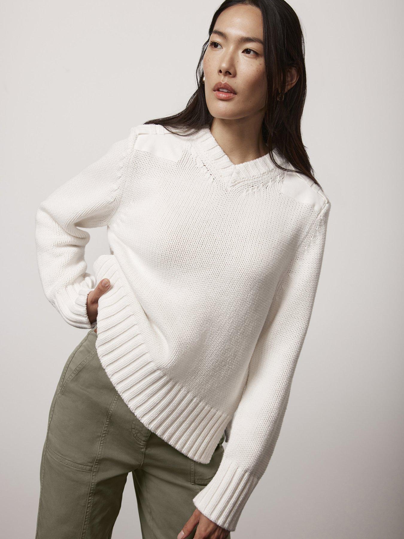 Mint Velvet Camel Ultimate Jumper