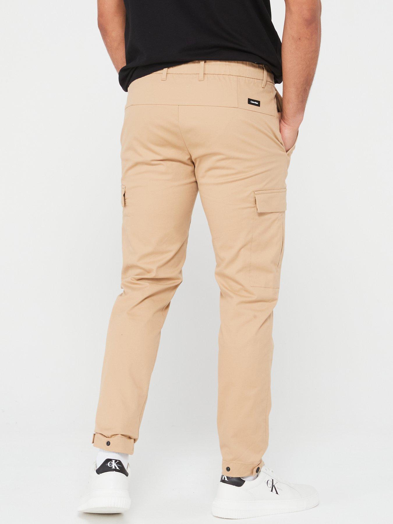 calvin-klein-calvin-klein-modern-twill-tapered-cargo-pants-beigestillFront