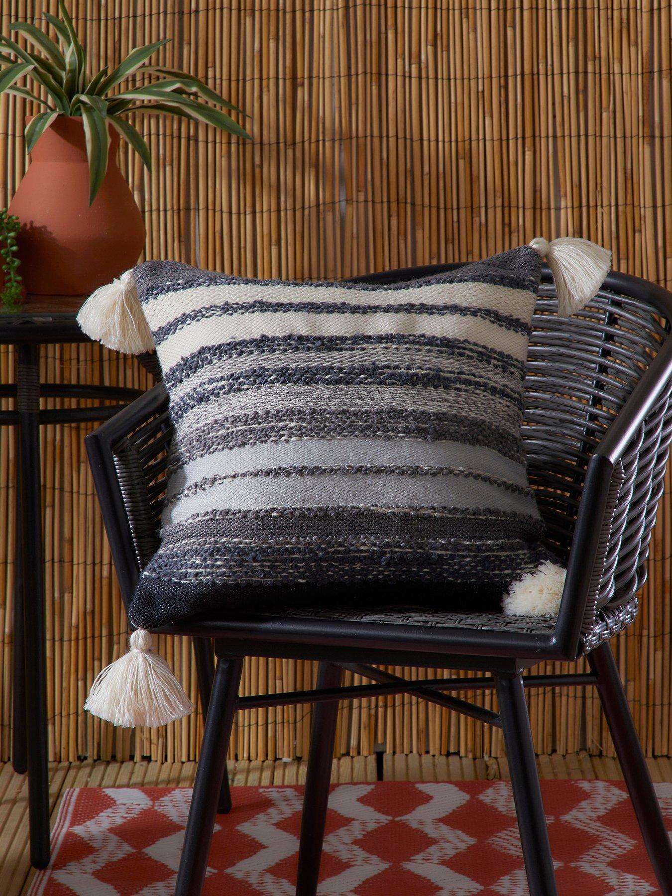 undefined Grayson Outdoor Cushion - Black