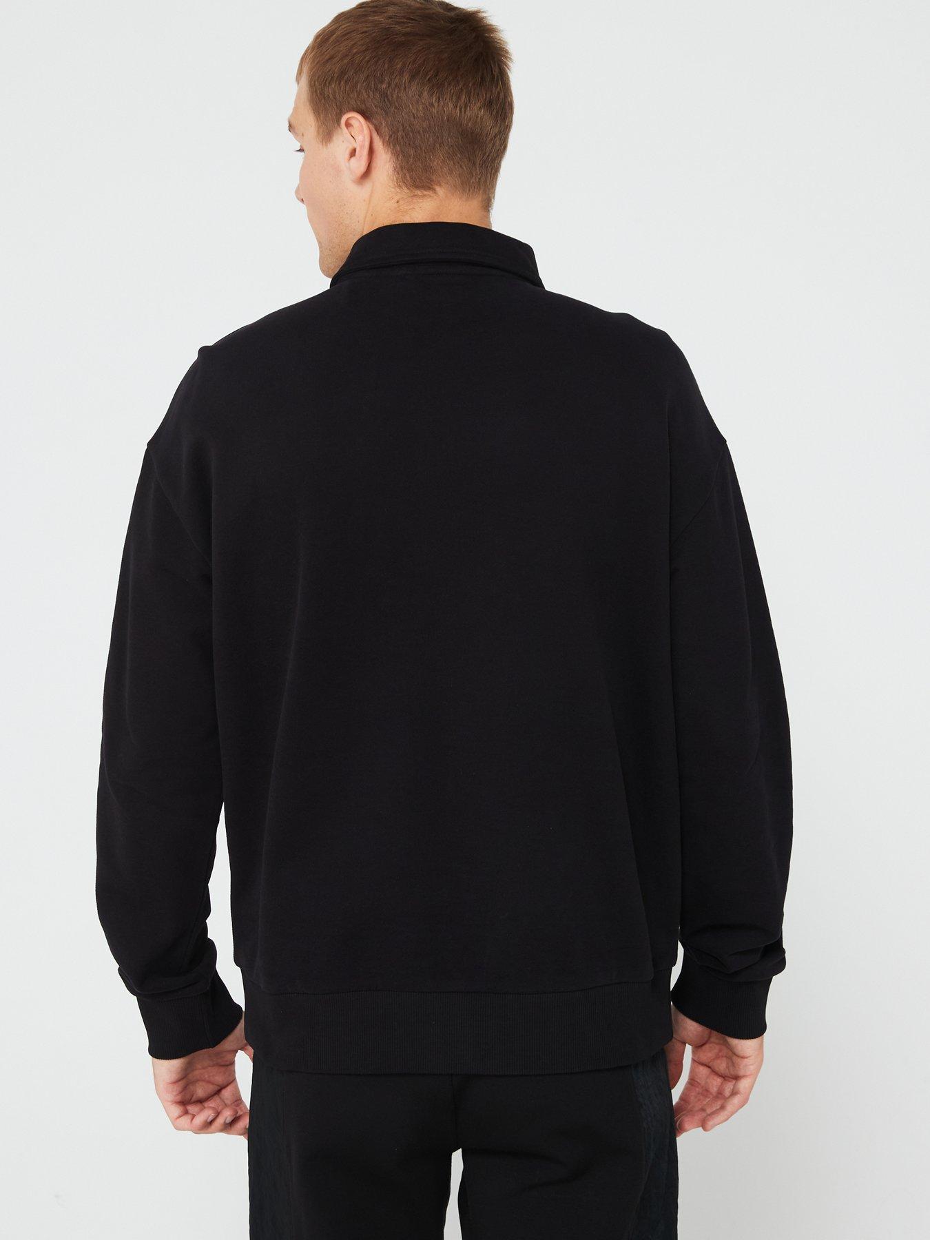 calvin-klein-calvin-klein-cotton-comfort-wing-collar-14-zip-sweat-blackstillFront