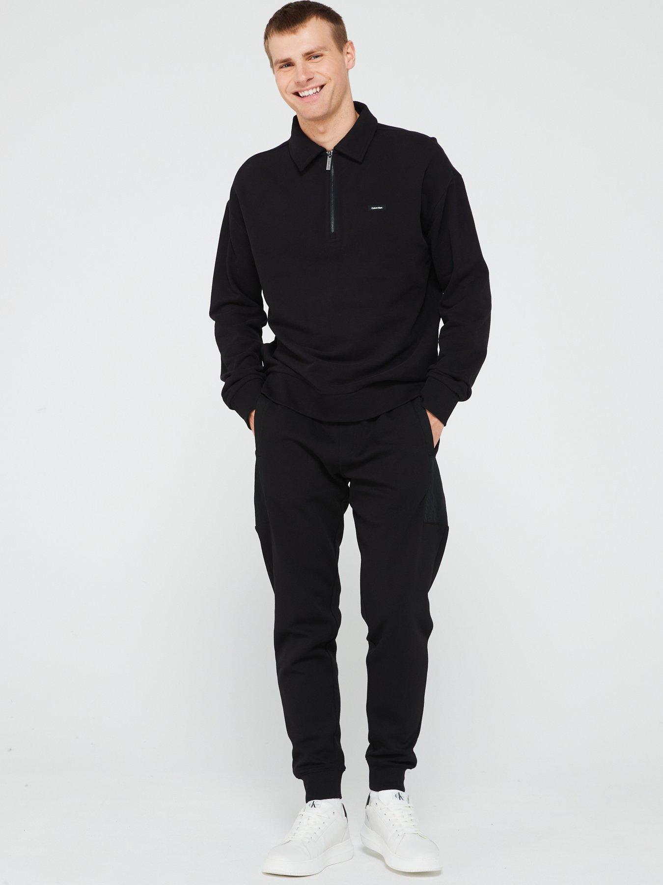 calvin-klein-calvin-klein-cotton-comfort-wing-collar-14-zip-sweat-blackback