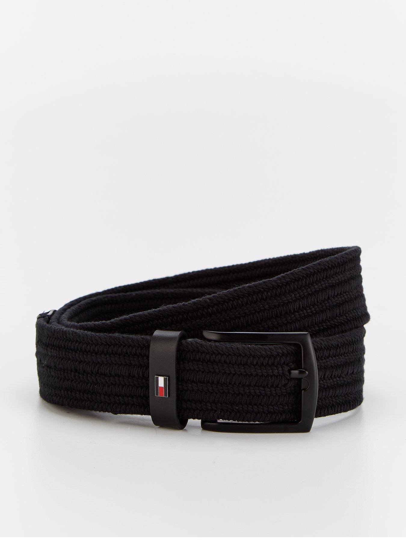 tommy-hilfiger-tommy-hilfiger-denton-elastic-woven-belt-black