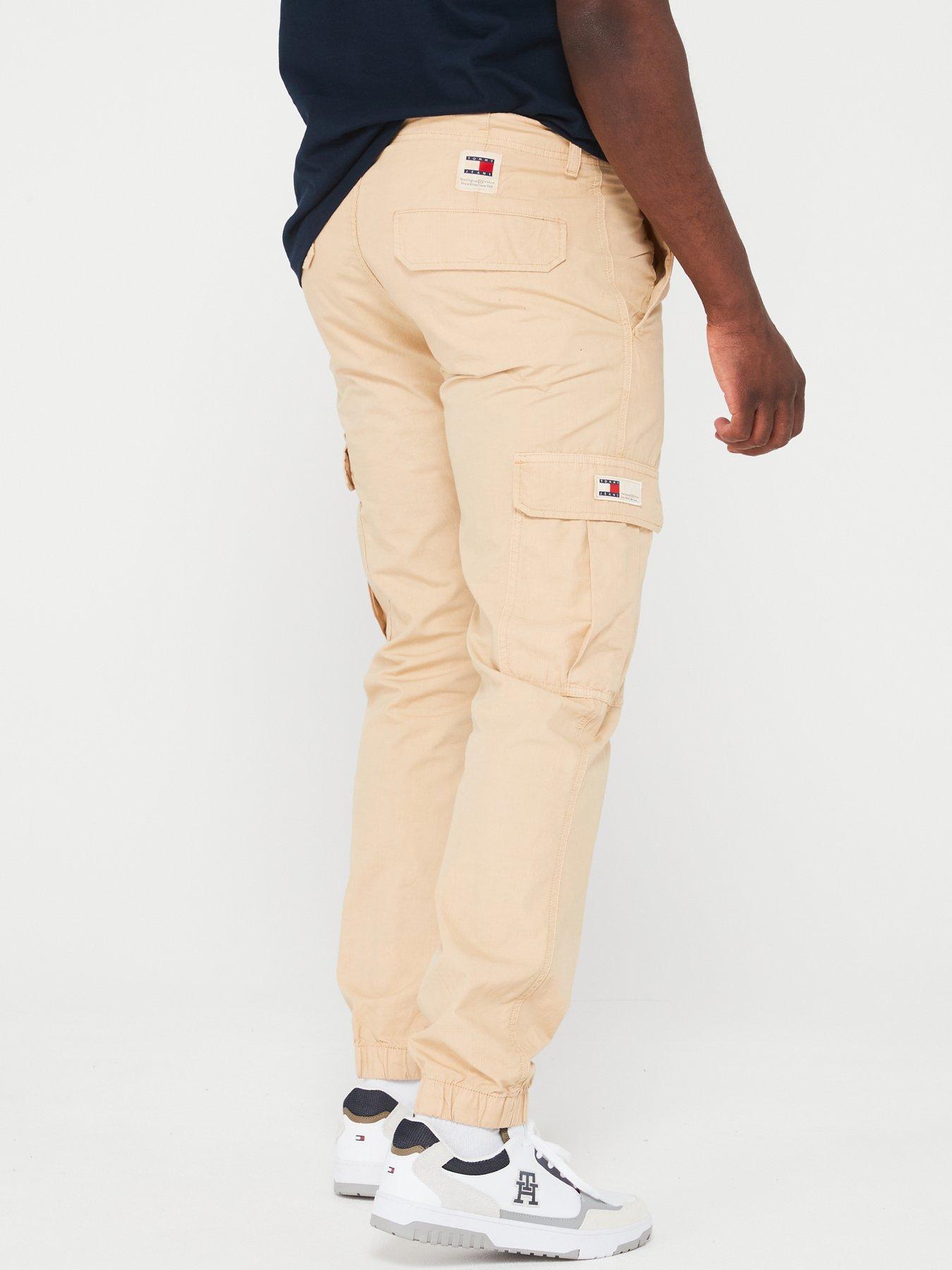 Image 2 of 4 of Tommy Jeans Tommy Jeans Ethan Ripstop Cargo Pants - Beige