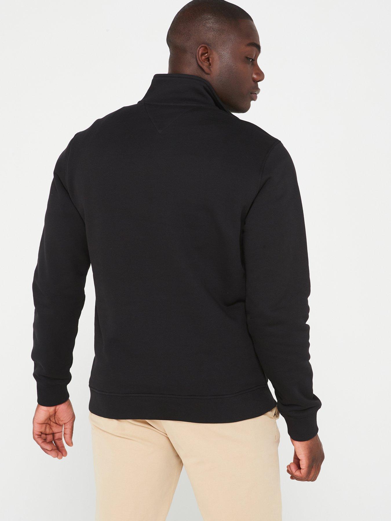 tommy-jeans-tommy-jeans-regular-badge-14-zip-sweat-blackstillFront