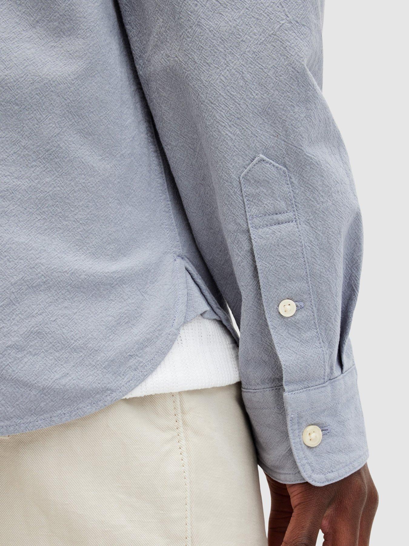 allsaints-lovell-long-sleeve-shirt-greyoutfit