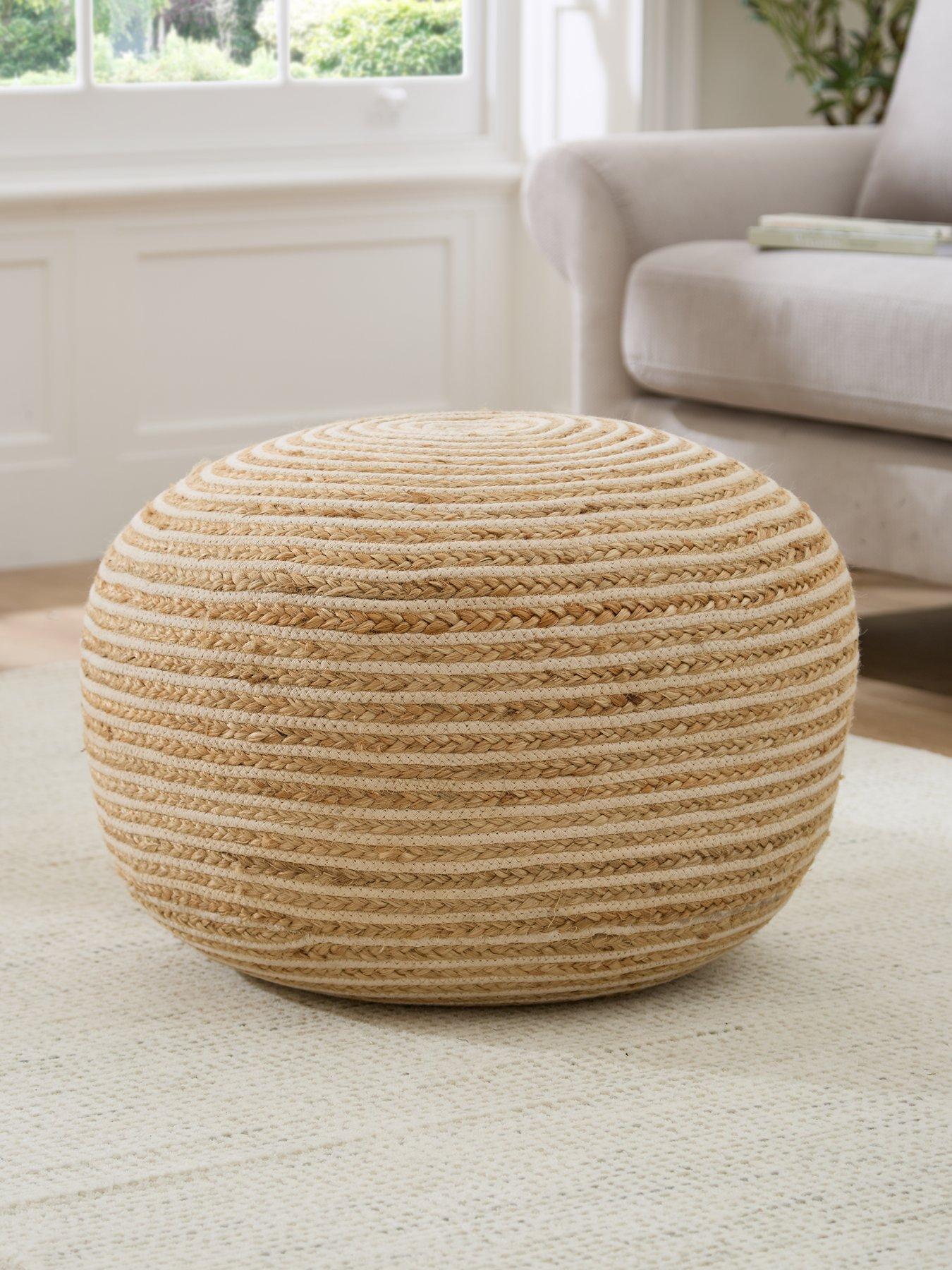 kaikoo-bleached-jute-pouffe