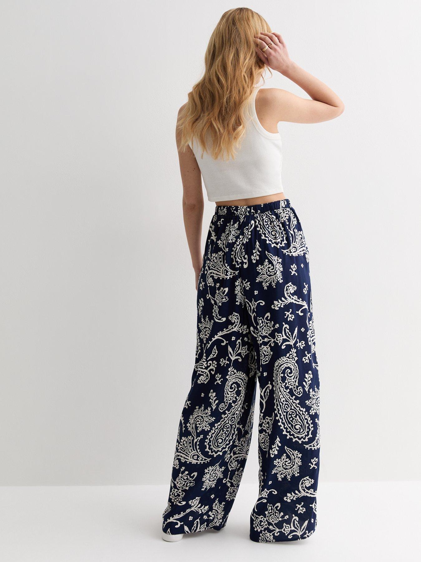 new-look-navy-paisley-print-wide-leg-trousersstillFront