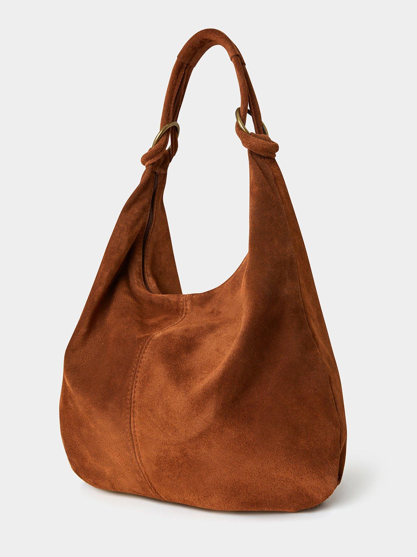 joe-browns-hobo-suede-bag-brownstillFront