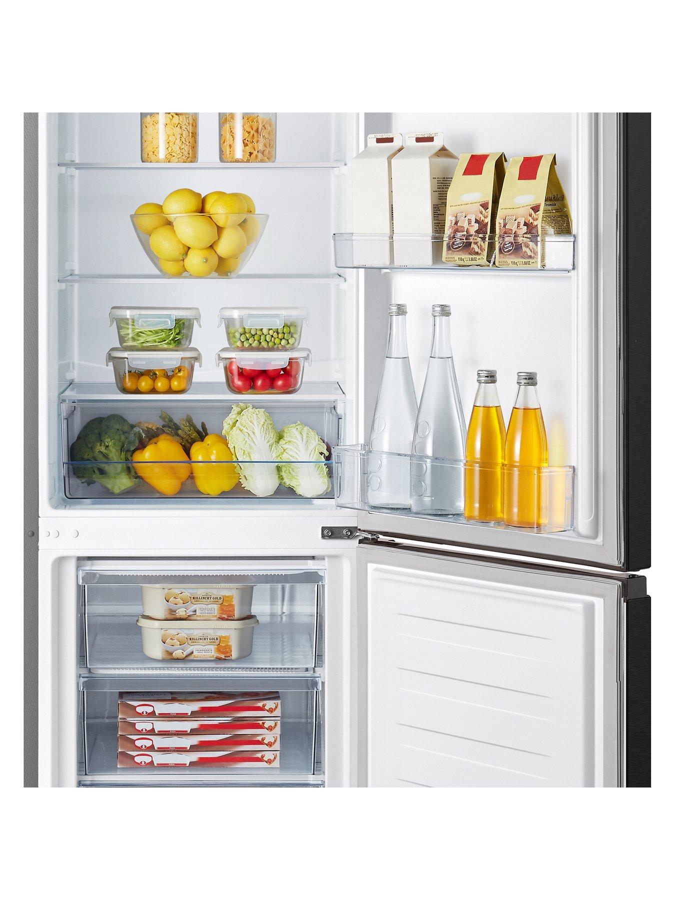 fridgemaster-fridgemaster-mc55265eb-55cmnbspwide-7030-freestanding-fridge-freezer-blackstillFront