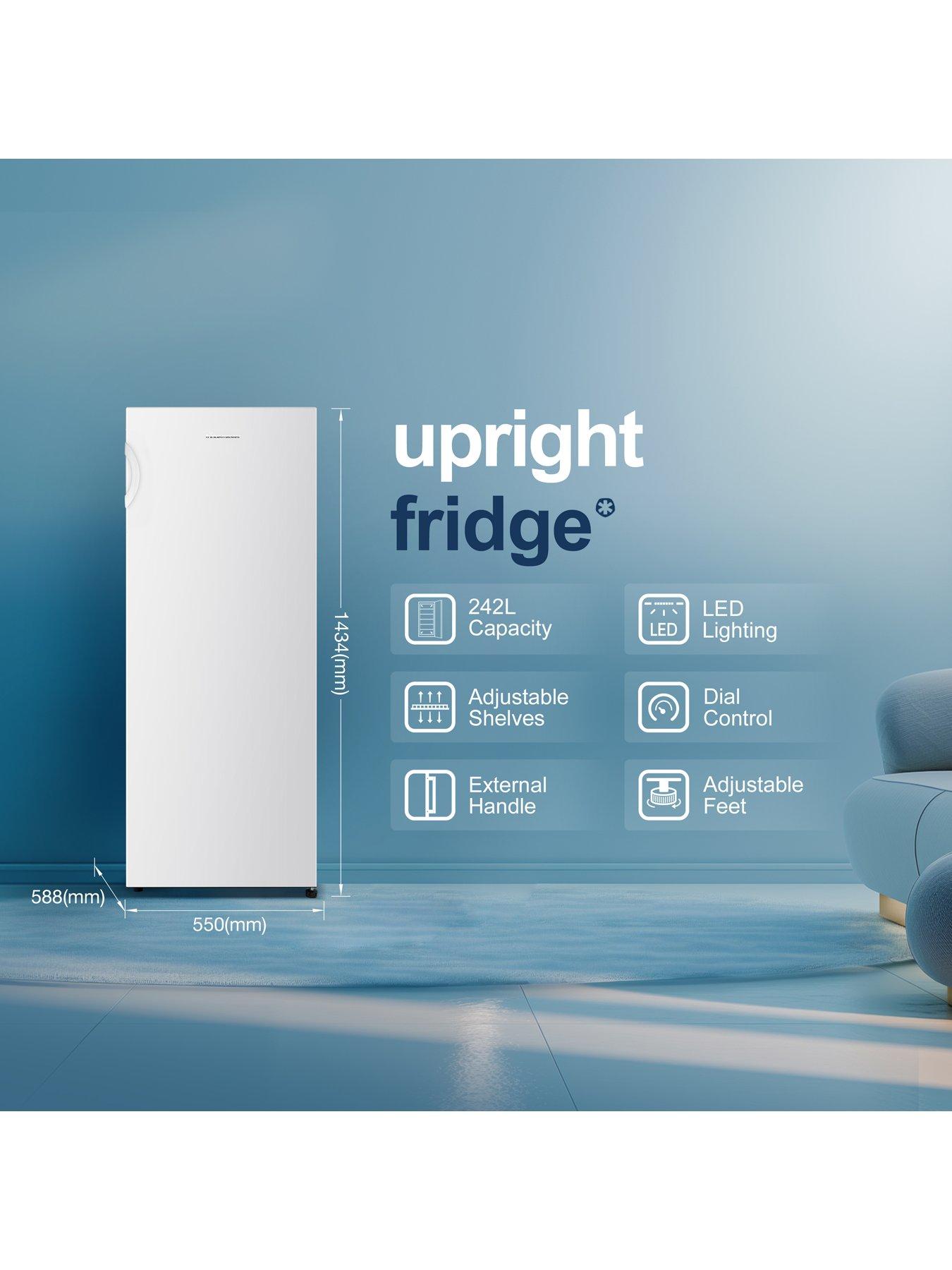 Image 2 of 7 of Fridgemaster Fridgemaster MTL55242E Freestanding Tall Fridge - White