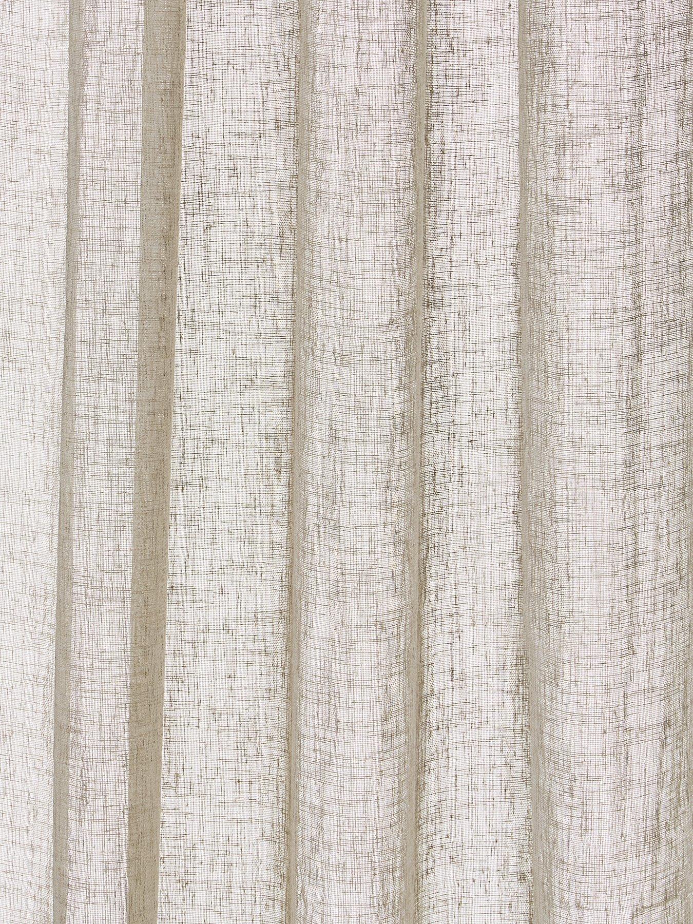 Image 3 of 3 of The Very Collection Kos Textured Voile Panel Pair