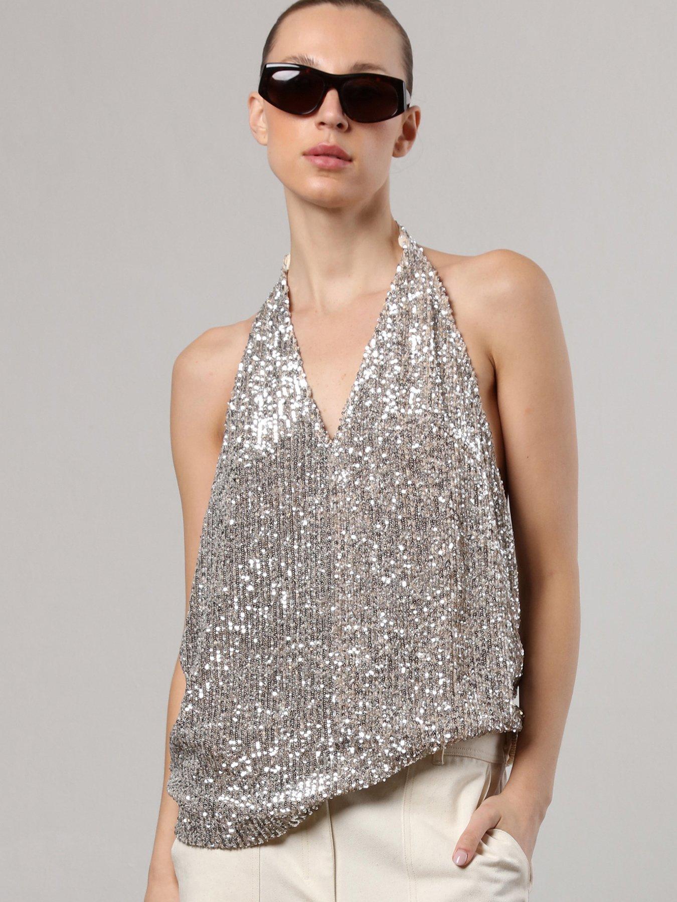 Sequin tops ireland on sale